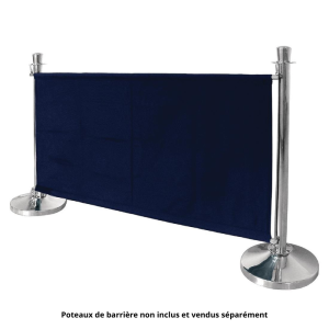 Barrière En Toile Bleu Foncé