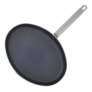 Poêle Ovale Antiadhésive en Aluminium Téflon - Ø 400mm