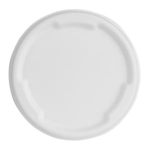 Couvercles en Bagasse Compostable pour Bols de 400 et 500 ml - Lot de 50