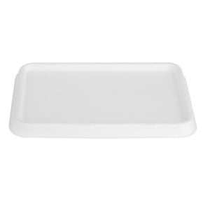 Couvercles en Bagasse Compostable pour Barquettes - Lot de 100