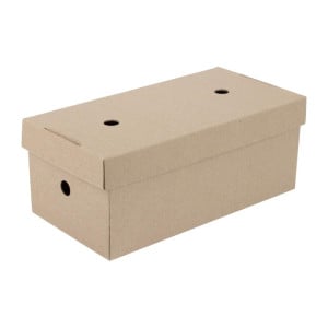 Boîtes Burger Rectangulaires Pliantes - Lot de 100