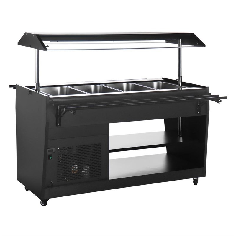 Buffet Réfrigéré Série G - 4 GN 1/1 - Polar - Fourniresto