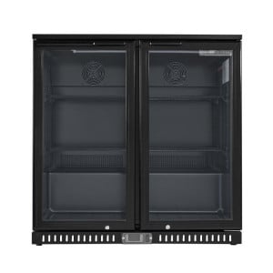 Arrière-Bar Réfrigéré - 2 Portes Vitrées Battantes - 209 L - Reconditionné