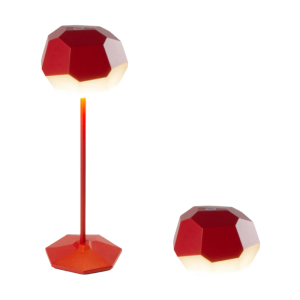 Lampe de Table Touch LED - Stone Rouge
