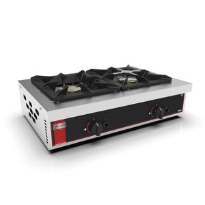 Réchaud Gaz 2 Feux - 2 x 7 kW