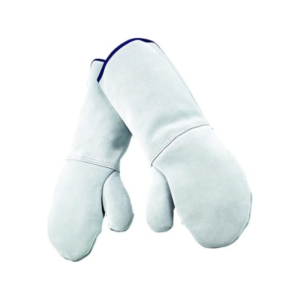 Paire de Moufles de Protection Haute Température en Cuir