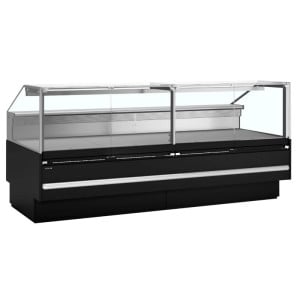 Vitrine Réfrigérée de Supermarché Noir - 627 L