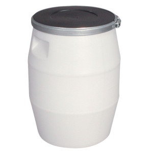 Fut 50L + Genouillere Metal + Couvercle Noir