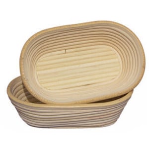 Banneton à Fermentation en Rotin - Ovale - 0,75 Kg
