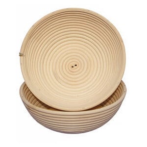 Banneton à Fermentation en Rotin - Rond - 0,5 Kg