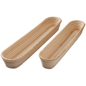 Banneton à Fermentation en Rotin - Long - 0,5 Kg