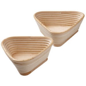 Banneton à Fermentation en Rotin - Triangle - 0,5 Kg