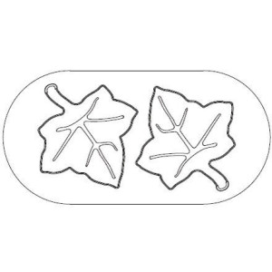 Découpoir 2 Feuilles de Vigne Exoglass