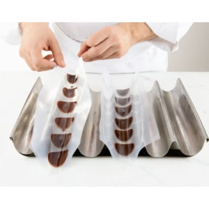 Plaque Tuiles Inox - 350 x 300 mm