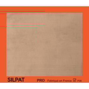 Toile de Cuisson Anti-Adhérente pour Plaque GN 2/3