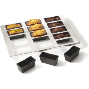 Moule à Cake - 15 Empreintes - L 90 mm