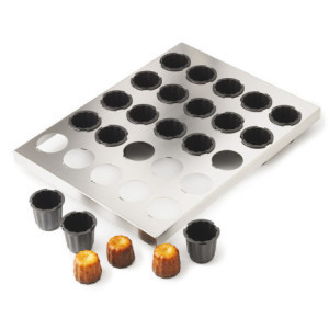 Moule à Cannelés - 16 Empreintes - ⌀ 55 mm