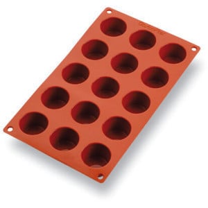 Moule à Mini-Muffin Silicone - 15 Empreintes - ⌀ 45 mm