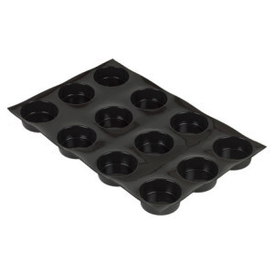 Moule à Tartes Tatins ou Quiches - 12 Empreintes - ⌀ 105 mm