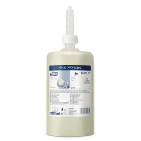 Savon Liquide Doux Premium Crème - 6 x 1 Litre Tork - 1