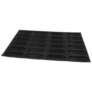 Moule à Brioches Longues - 24 Empreintes - 130 x 48 mm