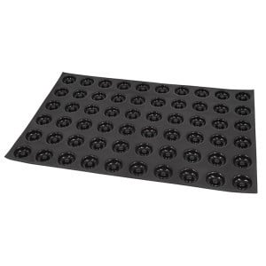 Moule à Savarins Ronds - 60 Empreintes - ⌀ 41 mm