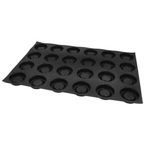 Moule à Tartelettes Fond de Pâte - 24 Empreintes - ⌀ 80 mm