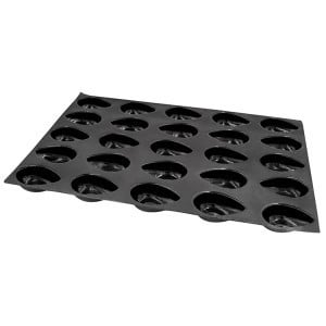 Moule à Demi-Oeufs Savarins - 25 Empreintes - 95 x 60 mm