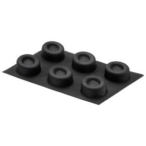 Moule à Savarins Ovales - 24 Empreintes - 80 x 60 mm