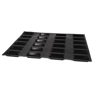 Moule à Financiers - 24 Empreintes - 86 x 46 mm