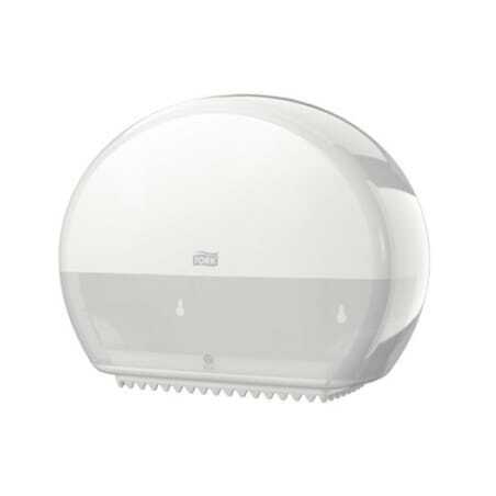 Distributeur pour Papier Toilette Mini Jumbo Blanc Tork - 1 Distributeur pour Papier Toilette Mini Jumbo Blanc Tork - 1