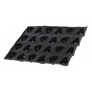 Moule à Saphirs Savarins - 24 Empreintes - 70 x 70 mm