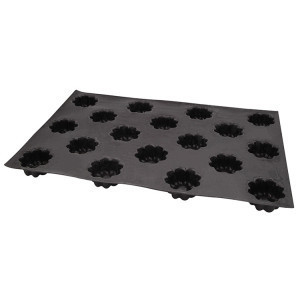 Moule à Bavarois - 18 Empreintes - ⌀ 78 mm - H 35 mm