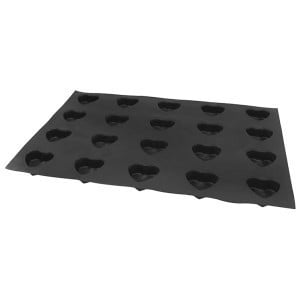 Moule à Coeurs Bas - 20 Empreintes - 63 x 59 mm
