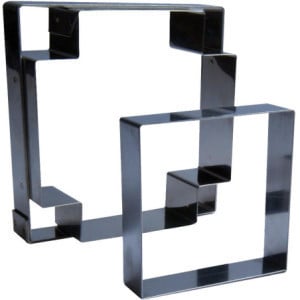 Carré à Tarte - 90 mm - Lot de 4