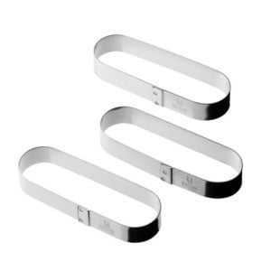 Oblong à Tartelette - 130 mm - Lot de 6