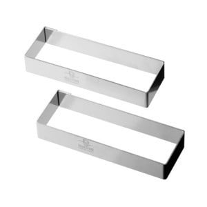 Rectangle à Tarte - 120 mm - Lot de 4