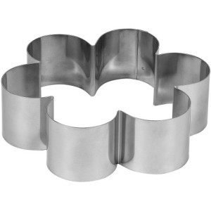 Cercle à Entremets Fleur - ⌀ 180 mm