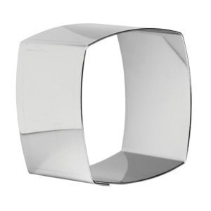 Nonnette Carrée Bombée - 60 x 60 mm - Lot de 4