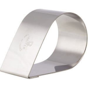 Nonnette Larme - 80 x 50 mm - Lot de 4