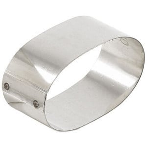 Nonnette Ovale - 70 x 40 mm - Lot de 4