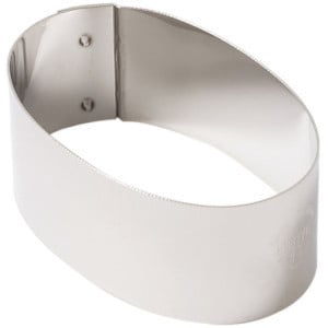 Nonnette Ovale Arrondie - 75 x 45 mm - Lot de 4