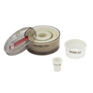 Boîte 7 Découpoirs Ronds Cannelés Impairs - ⌀ 35 à 95 mm