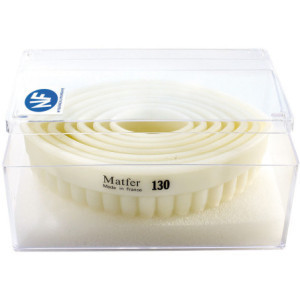 Boîte 7 Découpoirs Ovales Cannelés