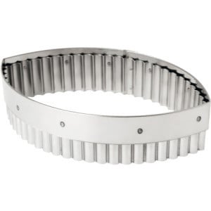 Découpoir Ovale Cannelé - 160 mm