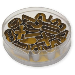 Boîte 16 Découpoirs Chiffres