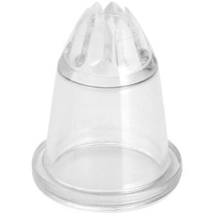 Douille Cannelée Copolyester - E7 Dents - Lot de 2