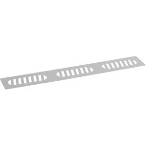 Pochoir Oblong Inox - 3 Empreinte - 550 x 85 mm