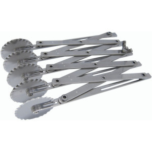 Rouleau Extensible Multicoupe - 5 Roulettes Cannelées