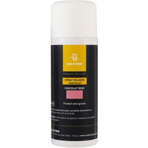 Spray Colorant Velours Chocolat - Rose - 400 ml